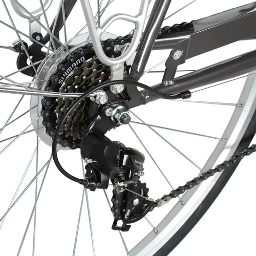 Tracer Bikes | Tracer Osaka 700C 7 Speed Hybrid City Bike with Moon-Type Handlebar for Men | Chico USA, Inc.
