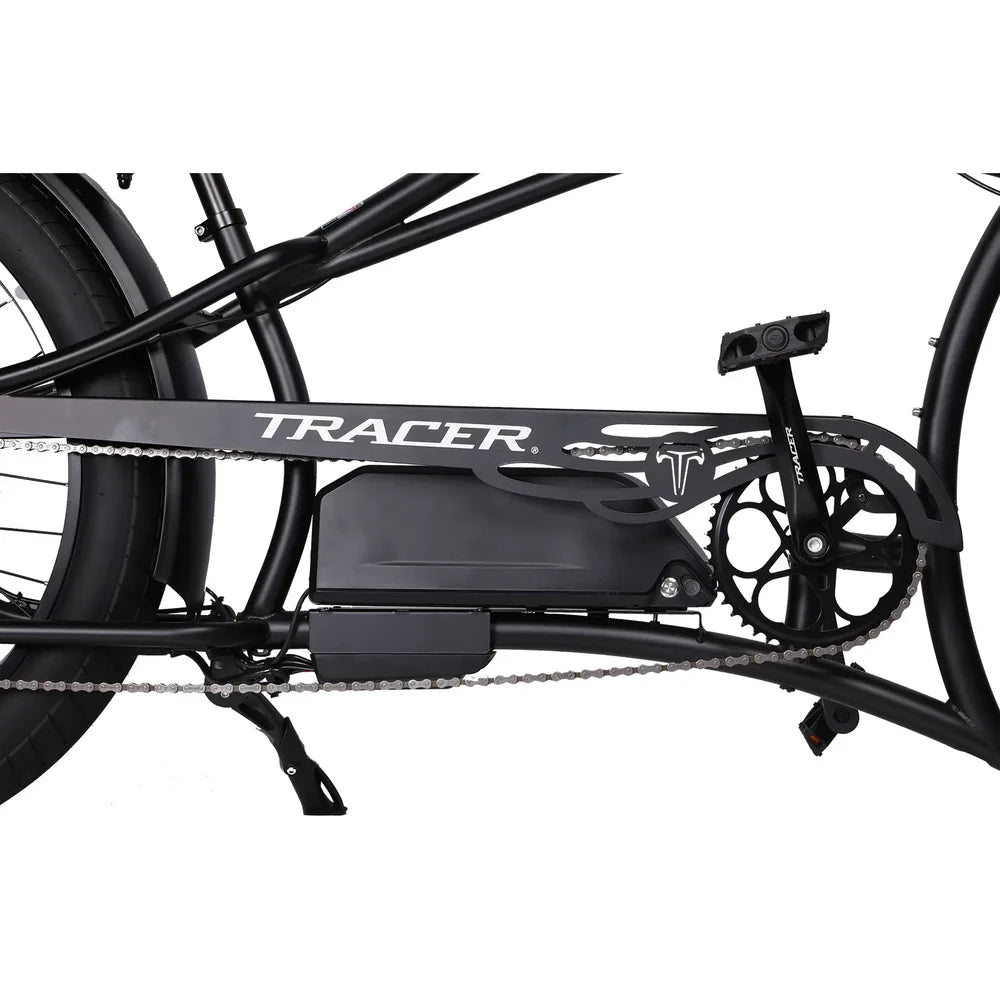 Tracer Bikes | Legend GT7 1000W Electric Cruiser Bike – 1000W Motor, Fat Tires, 80 Miles Range, Chopper Style | Chico USA, Inc.