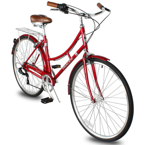 Tracer Bikes | Tracer Osaka 700C 7 Speed Hybrid City Bike with Moon-Type Handlebar for Women | Chico USA, Inc.