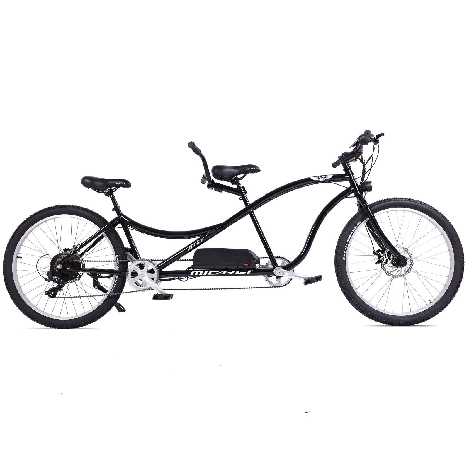 Micargi Aloha 26" Tandem Electric Beach Cruiser Bike – 500W - Chico USA, Inc.