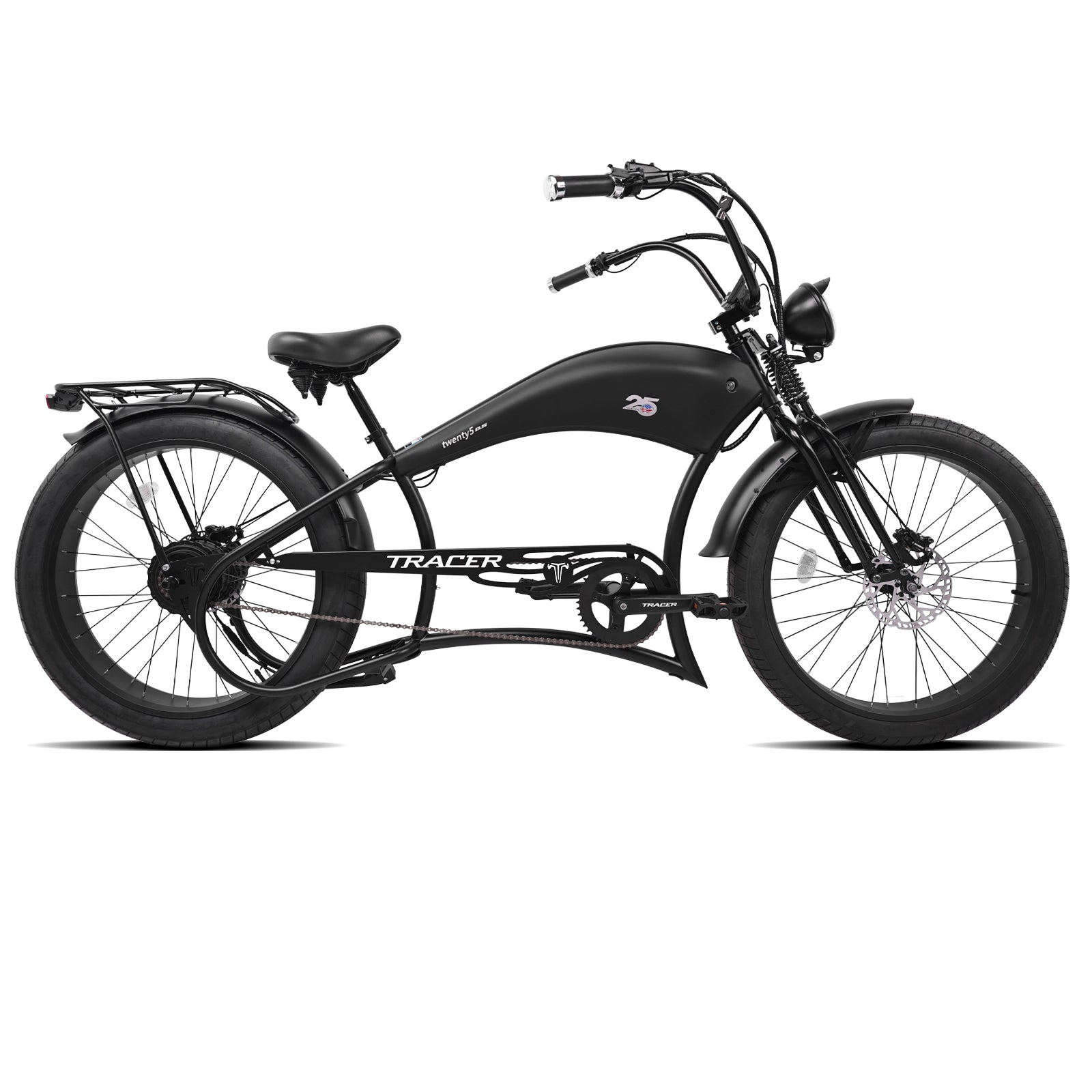 Tracer Twenty5 800W Chopper Styel Ebike - Chico USA, Inc.
