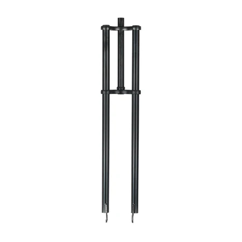 Tracer Bikes | Tracer FK-TP80300102D Triple Tree Fork, 1" Steerer for Disc Brake, Fits 2.125 Tire, Black/Chrome | Chico USA, Inc.