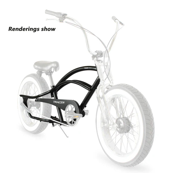 Tracer Bikes | Tracer FM-MASTER 2.0 3I 20" Steel Frame with Chain Guard for 20"x4.0 Tire, Disc Brake, Internal 3 Speed | Chico USA, Inc.