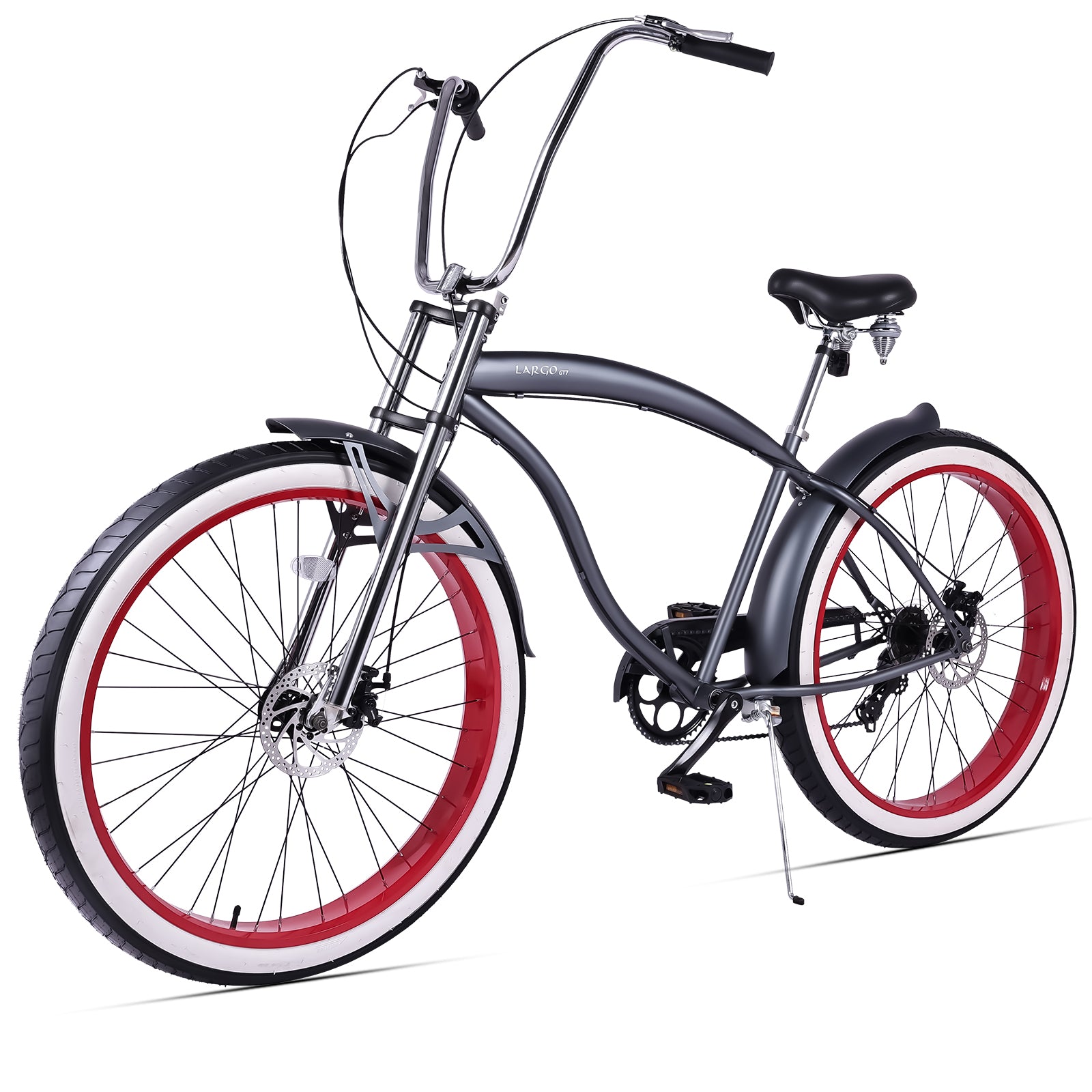 Micargi Largo GT7 29" 7-Speed Beach Cruiser Bike - Chico USA, Inc.
