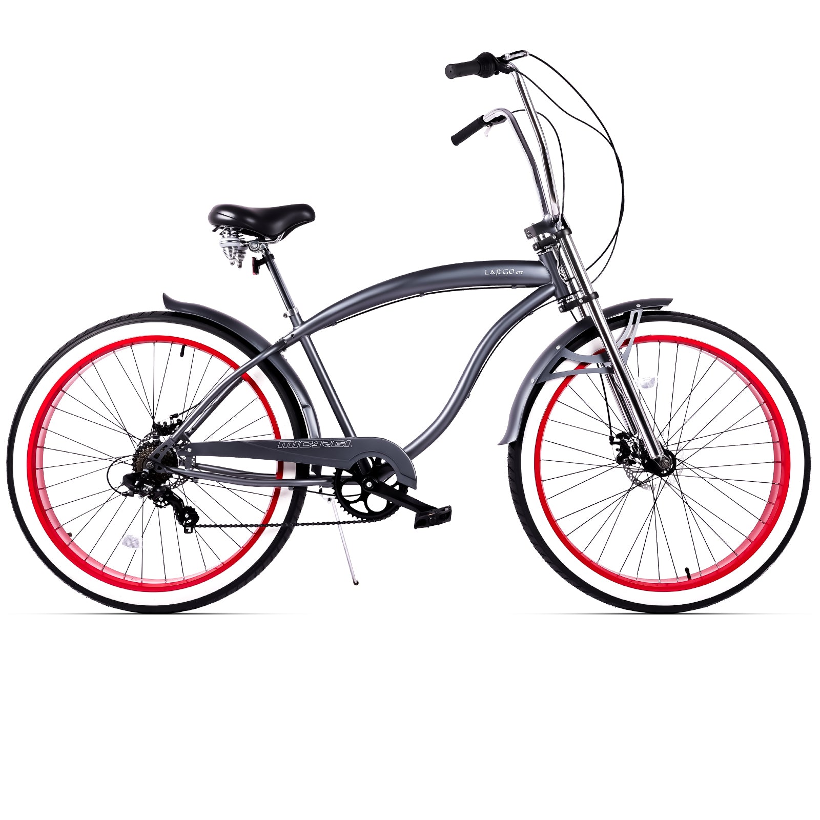 Micargi Largo GT7 29" 7-Speed Beach Cruiser Bike - Chico USA, Inc.