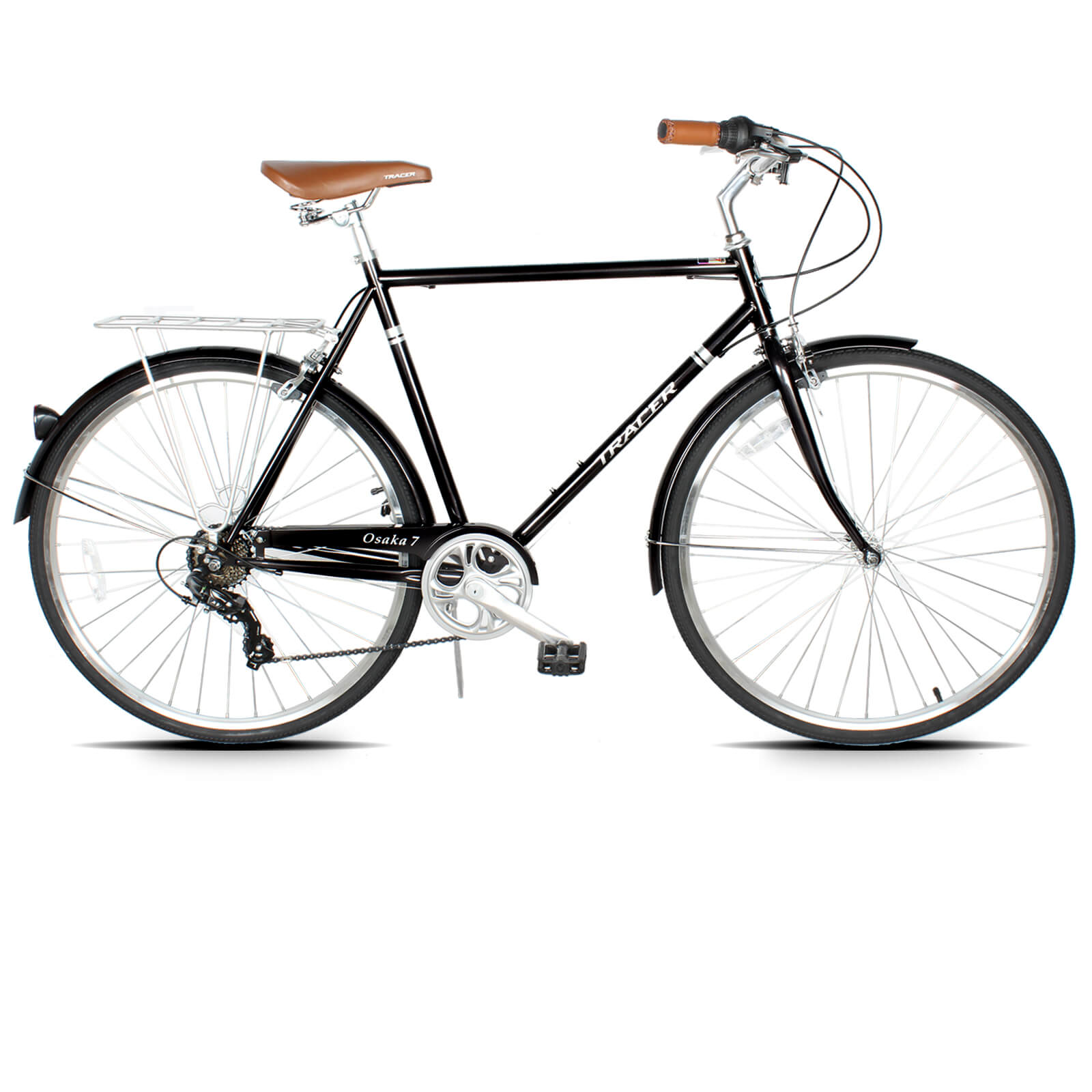 Tracer Osaka 700C 7 Speed Hybrid City Bike for Women