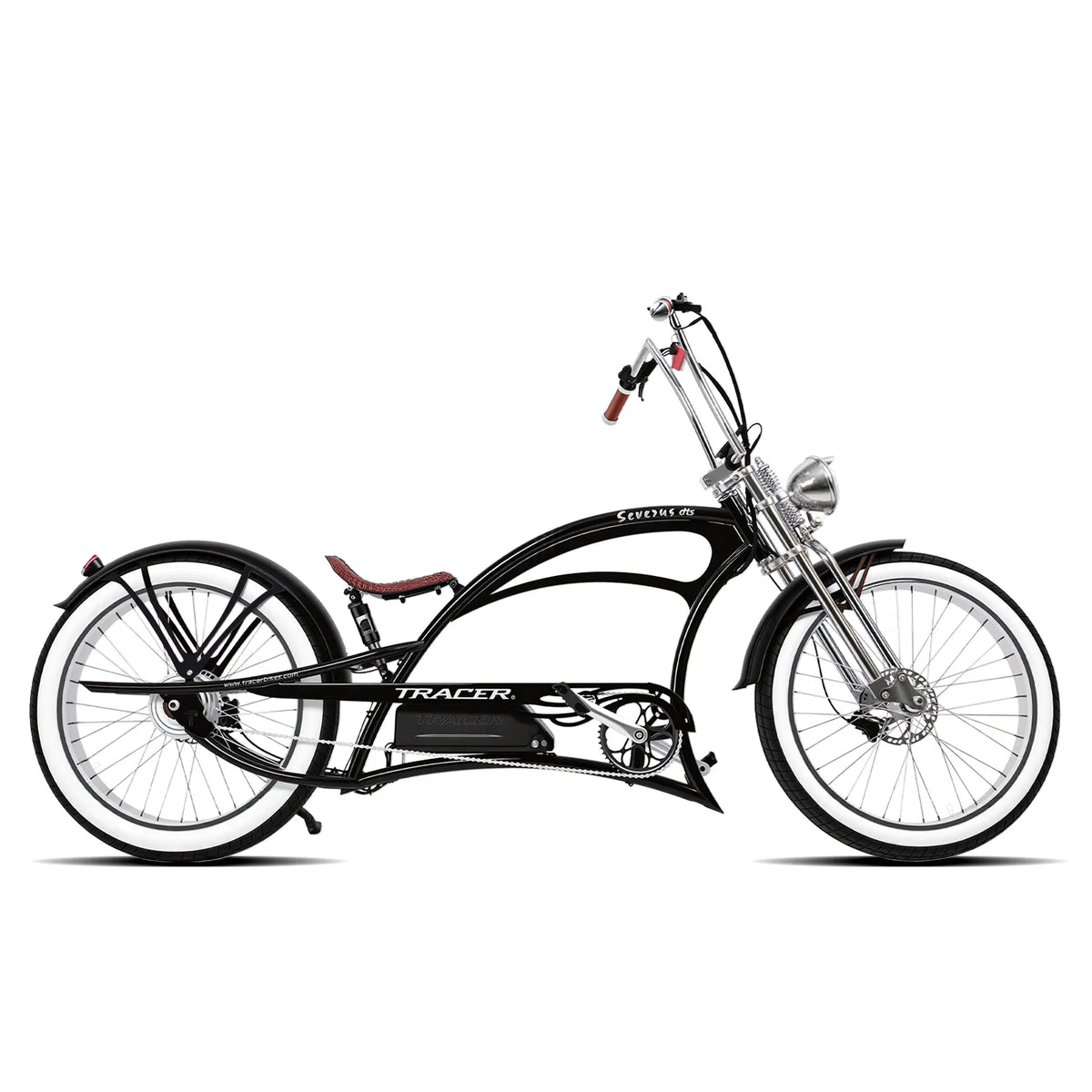 Severus DTS 800W Electric Stretch Cruiser Bike