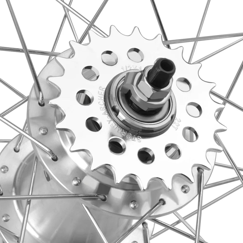Tracer Bikes | Tracer WH-TR952636RK3 26" Fat Tire Wheel Set with Sturmey Archer 3-Speed Hub, Disc Brake Compatible | Chico USA, Inc.