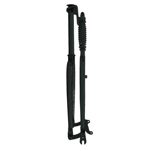 Tracer Bikes | Tracer FK-DS26218100D 26'' Dual Classical Springer Fork with Disc Brake, 3.0 Fat Tires, 25.4mm Steerer | Chico USA, Inc.