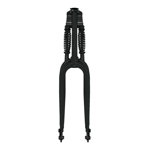 Tracer Bikes | Tracer FK-DS26218100D 26'' Dual Classical Springer Fork with Disc Brake, 3.0 Fat Tires, 25.4mm Steerer | Chico USA, Inc.