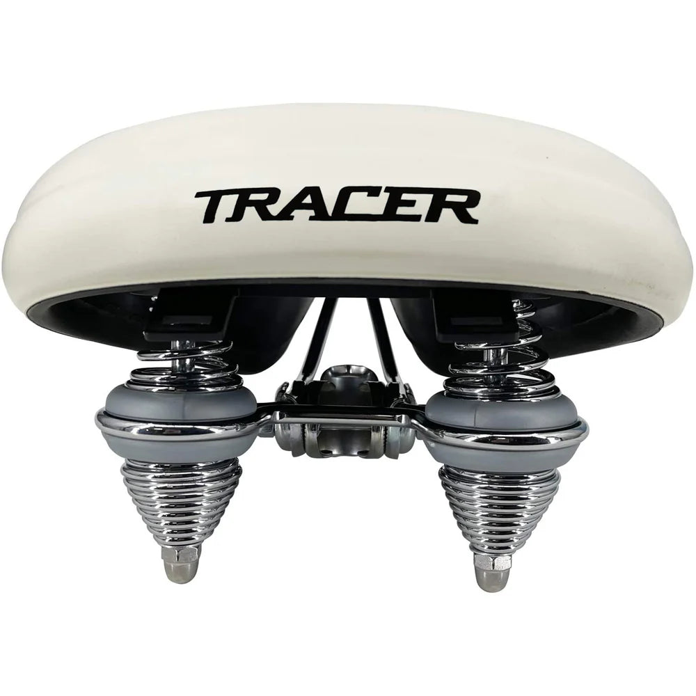 Tracer Bikes | Tracer SD-KS-9039 Cruiser Saddle with Coil Spring Suspension, Multi-Color Options | Chico USA, Inc.