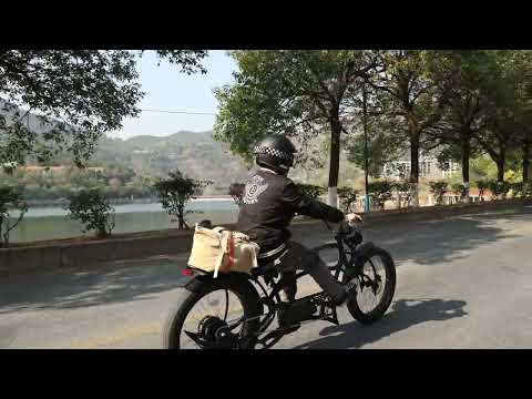 Load video: Tracer Beyond Pro 26" Stretch E-Bike 1000W