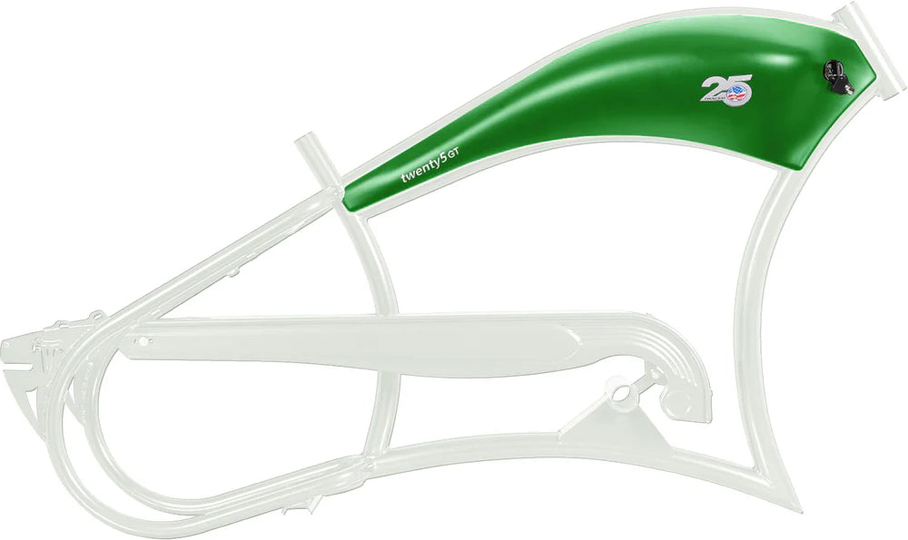 Tracer Bikes | Tracer FM-Twenty5 26" Stretch Cruiser Steel E-Bike Frame with Chain Guard for 26"x3.0, 4.0 Tires | Chico USA, Inc.