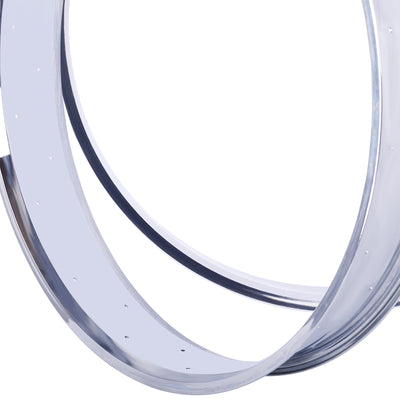 Chico RM-TH752636 Bicycle Fat Mirror Electroplating Chrome Rim 26" x3"× 14G x 36H 80mm - Chico USA, Inc.