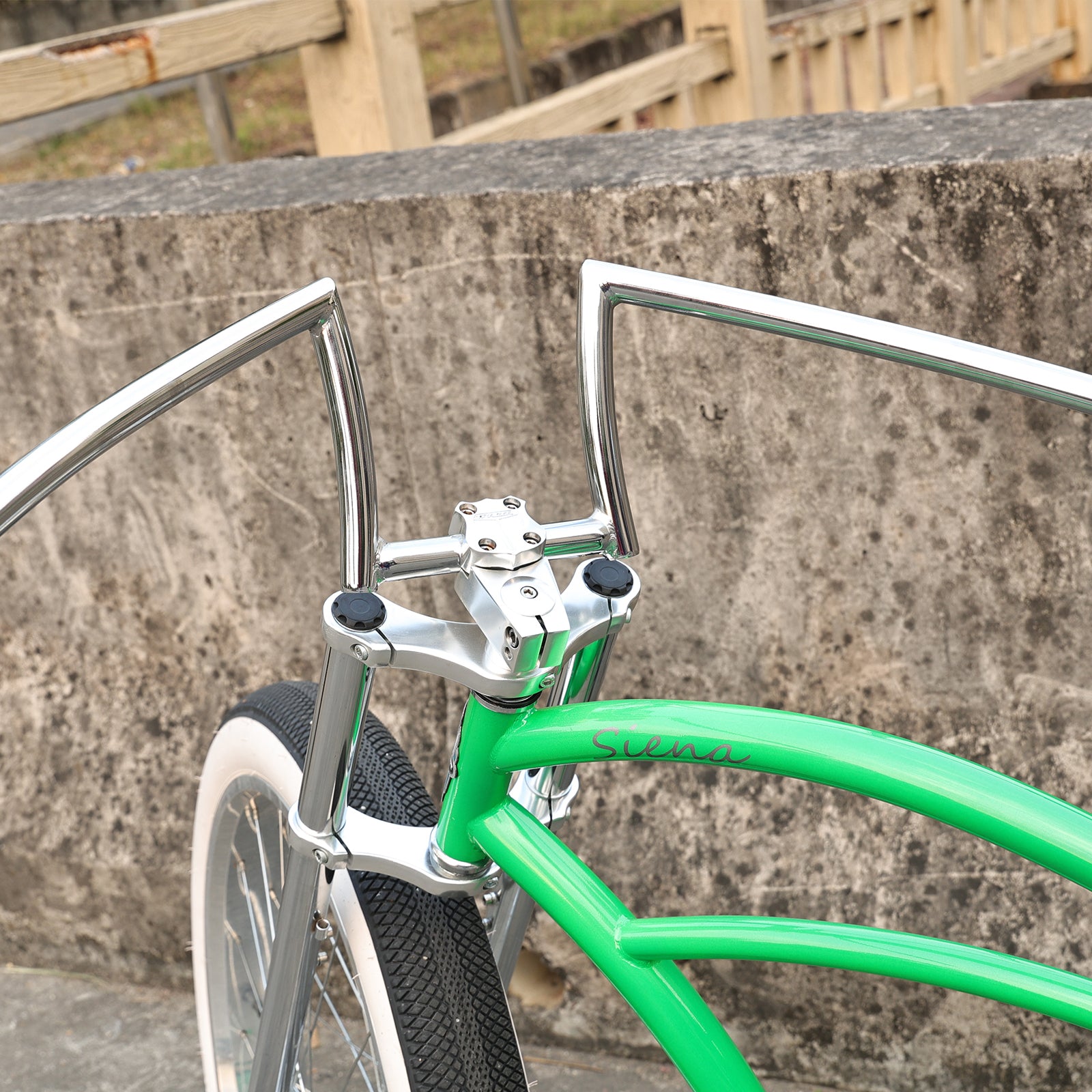 Chico HB-TB-W800-175 W-type Steel Handlebar 800*175*22.2mm*1.6T - Chico USA, Inc.