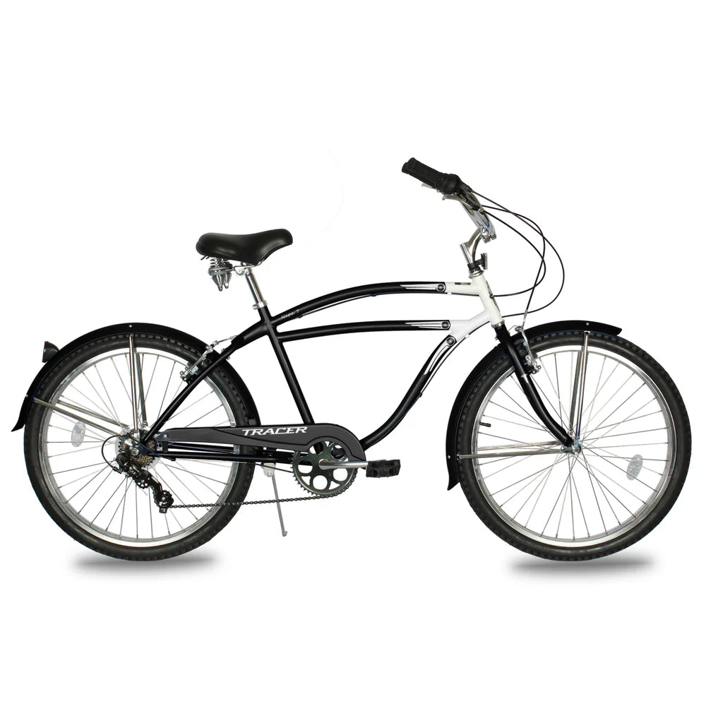 Tracer Bikes | Tracer Napa Cruiser Bike 7-Speed with Comfort Saddle and Steel Fenders |  Chico USA, Inc. 