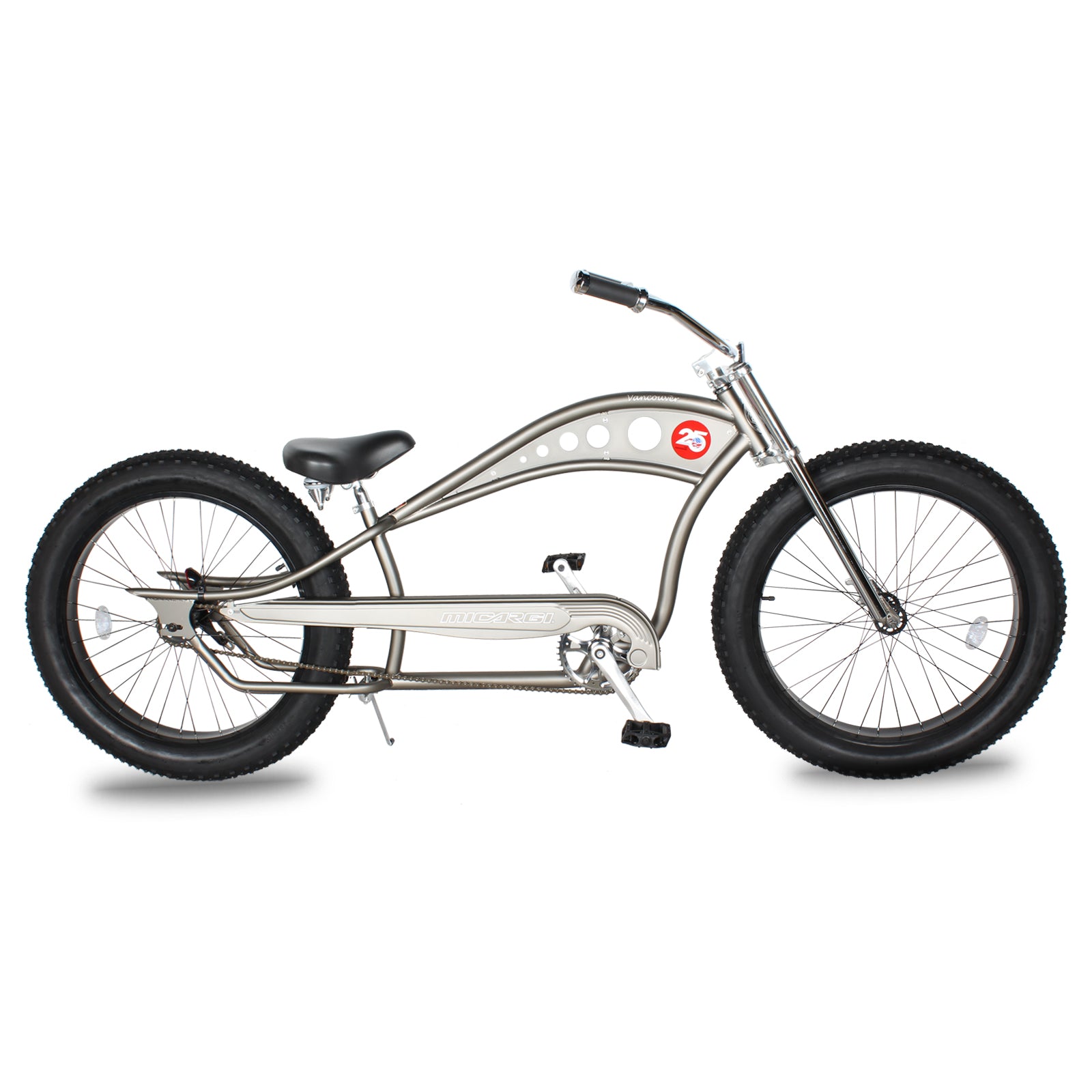 Micargi Vancouver 26" Stretch Cruiser – Retro Beach Cruiser Bicycle - Chico USA, Inc.