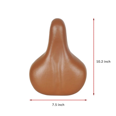 Tracer Bikes | Tracer AF-7024-BRN Retro City Bike Saddle with Coil Spring, Brown/Chrome |  Chico USA, Inc. 