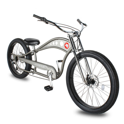 Micargi Vancouver 26" Stretch Cruiser – Retro Beach Cruiser Bicycle - Chico USA, Inc.