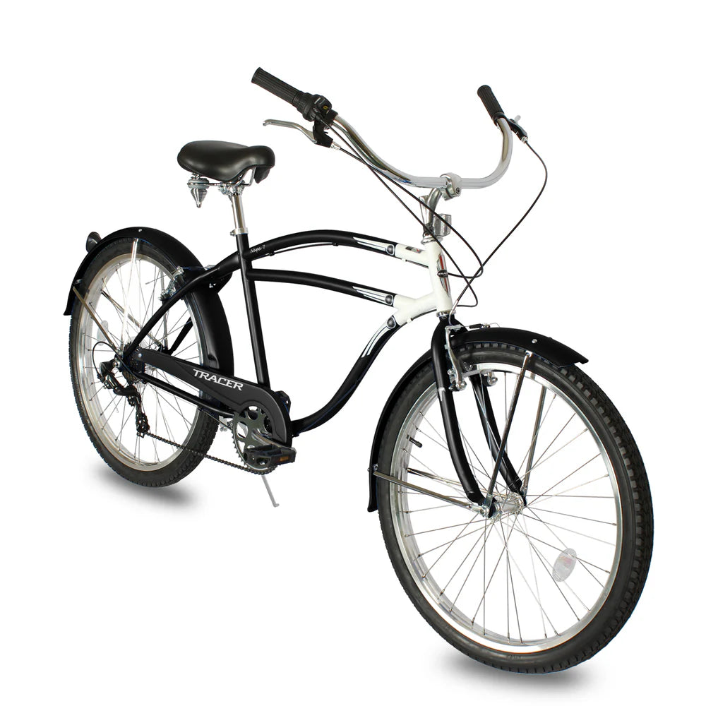 Tracer Bikes | Tracer Napa Cruiser Bike 7-Speed with Comfort Saddle and Steel Fenders |  Chico USA, Inc. 