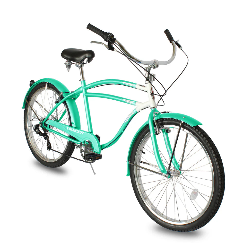 Tracer Bikes | Tracer Napa Cruiser Bike 7-Speed with Comfort Saddle and Steel Fenders |  Chico USA, Inc. 