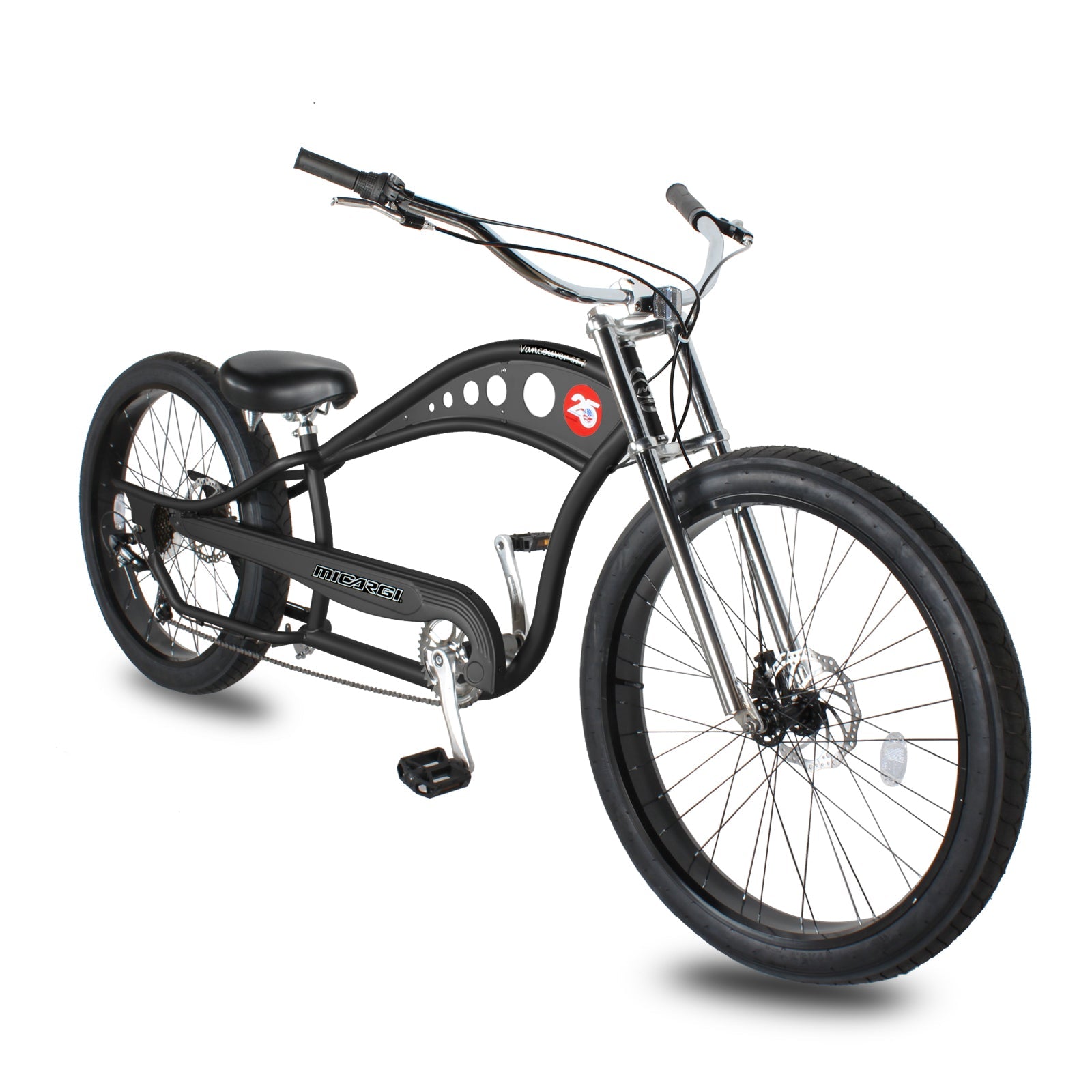 Tracer Bikes | Micargi Vancouver 26" Chopper Cruiser Bike |  Chico USA, Inc. 