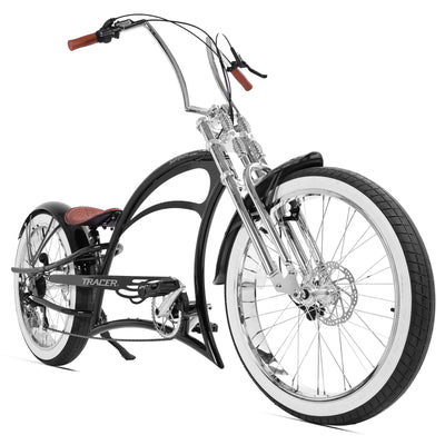 Scorpion GTS 7Speed Stretch Chopper Cruiser Bike - Chico USA, Inc.