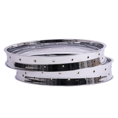 Chico RM-TR95G2636-CP 26"*3" 26"x4"x13Gx36H Mirror Chrome Fat Rims - Chico USA, Inc.