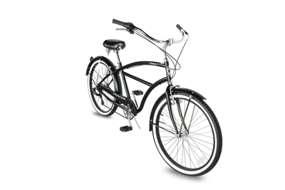 Tracer TAHA 26" Men's Beach Cruiser with Shimano 7-Speed, V-Brake, Alloy Rims - Chico USA, Inc.