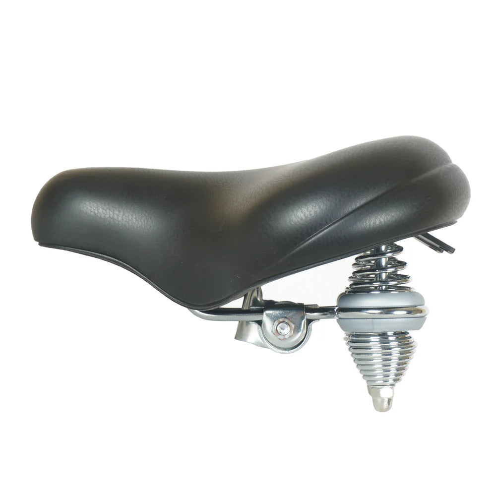 Tracer Bikes | Tracer SD-KS-9039 Cruiser Saddle with Coil Spring Suspension, Multi-Color Options |  Chico USA, Inc. 
