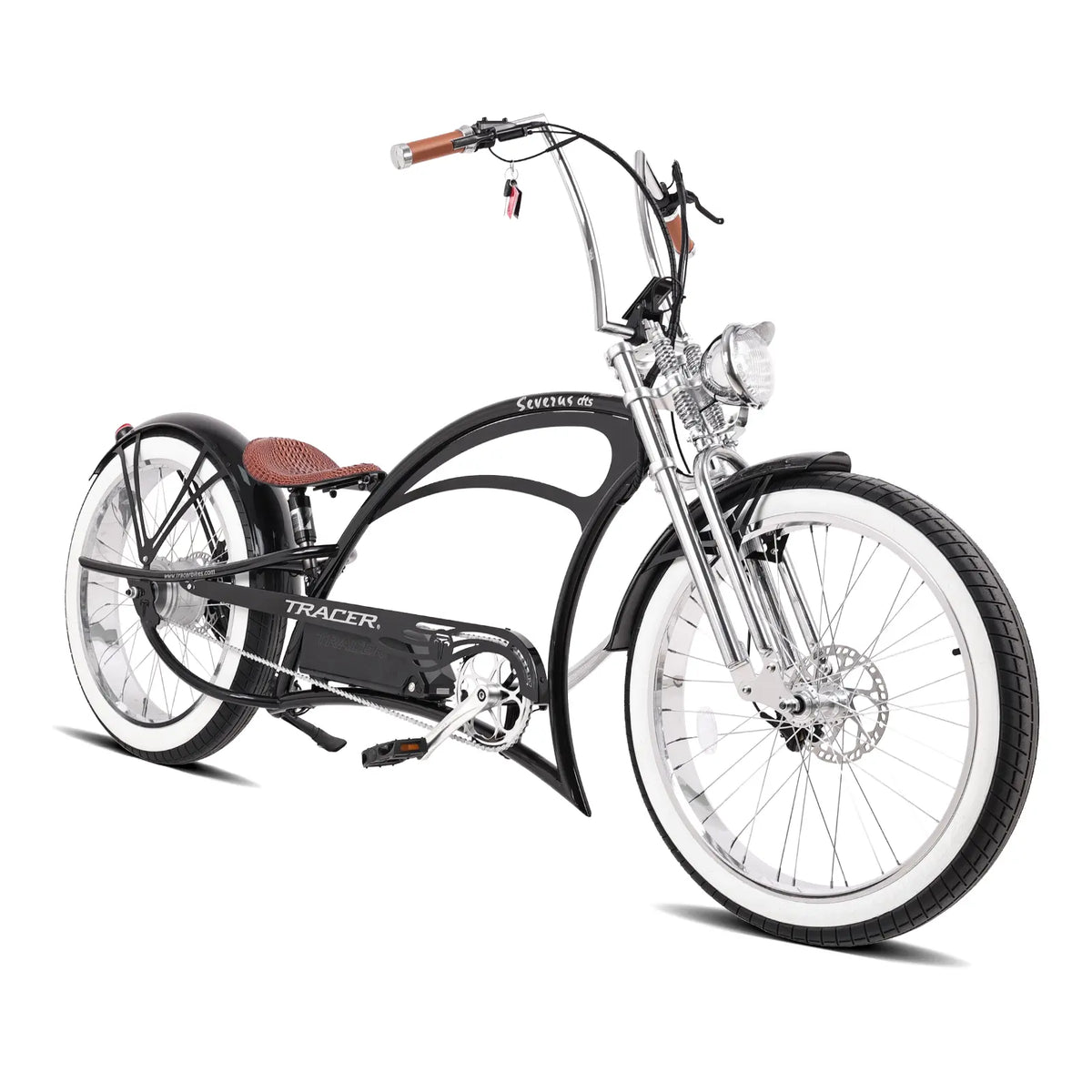 Severus DTS 800W Electric Stretch Cruiser Bike