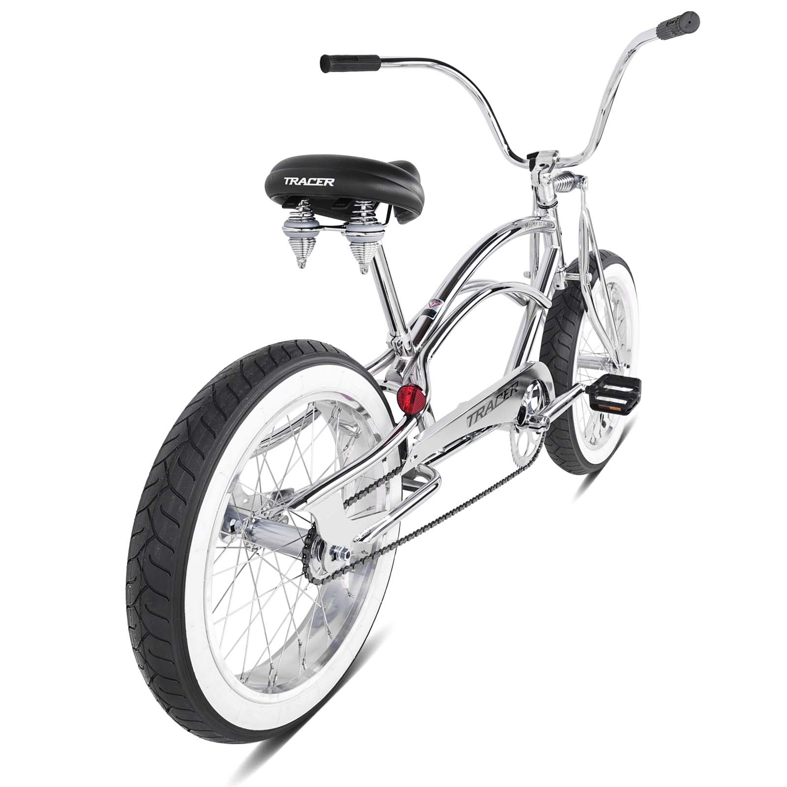 Tracer Master 2.0 GS 20" Chrome Coaster Cruiser Bike Classic Style - Chico USA, Inc.