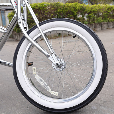 Tracer Master 20 Chrome Stretch Cruisre Bike - Chico USA, Inc.