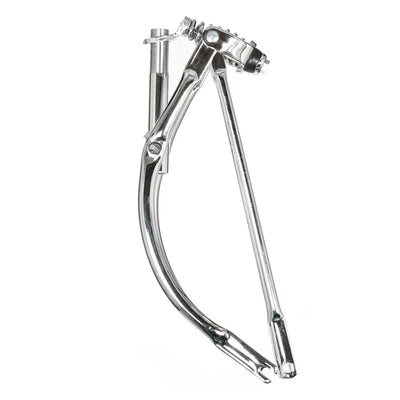 Tracer Bikes | Tracer FK-SP20141102B 20" Lowrider Classic Spring Fork, Medium Bend, Chrome, 25.4mm Steerer |  Chico USA, Inc. 