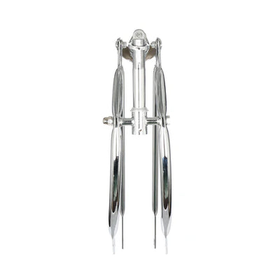 Tracer Bikes | Tracer FK-SP20141102B 20" Lowrider Classic Spring Fork, Medium Bend, Chrome, 25.4mm Steerer |  Chico USA, Inc. 