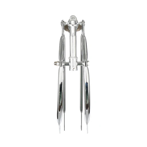 Tracer Bikes | Tracer FK-SP20141102B 20" Lowrider Classic Spring Fork, Medium Bend, Chrome, 25.4mm Steerer |  Chico USA, Inc. 