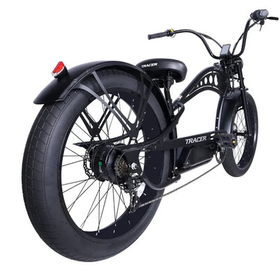 Tracer Bikes | Chico GT7 750W Stretch Cruiser E-Bike – Fat Tires, 80 Mile Range, Retro Chopper Style |  Chico USA, Inc. 