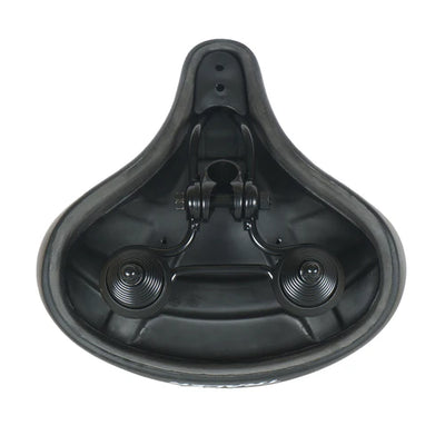 Tracer Bikes | Tracer SD-KS-9086BK Cruiser Saddle with Coil Spring Base, Leather Black |  Chico USA, Inc. 