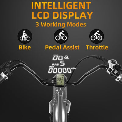 Tracer Loiter 26"  800W Electric Cruiser Bike - Chico USA, Inc.