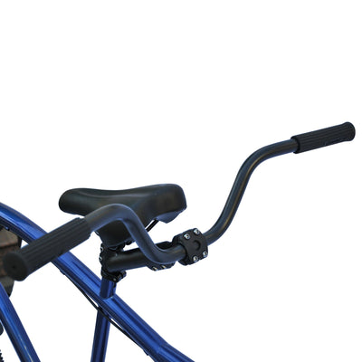 Tracer Bikes | Micargi Aloha 26" Tandem Beach Cruiser Electric Bike, 500W Motor, 7-Speed Shimano |  Chico USA, Inc. 