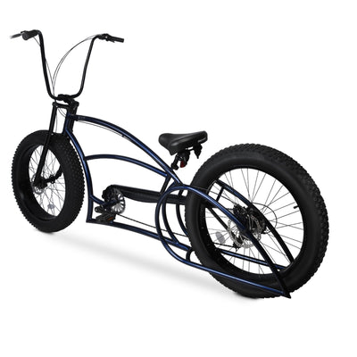 Tracer Bikes | Micargi Bombita XLE 7/GT7 Chopper Cruiser Bike, 26" Stretch Beach Cruiser, 7-Speed |  Chico USA, Inc. 