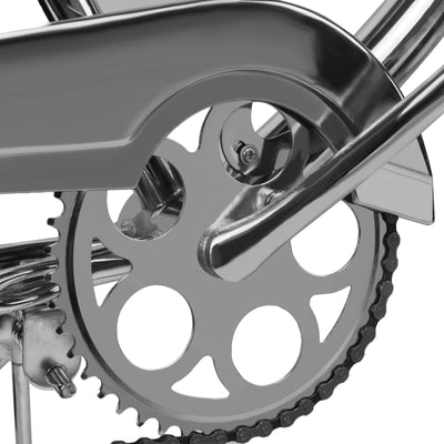 Tracer Bikes | Micargi Cougar GTS Beach Cruiser Bike, Limited Edition Chrome, 26" |  Chico USA, Inc. 