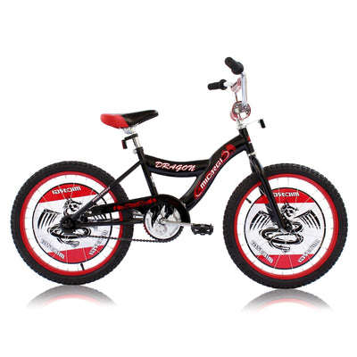Tracer Bikes | Micargi Dragon 20" Kids Bike, Single Speed, BMX Style, Hi-Ten Steel Frame |  Chico USA, Inc. 