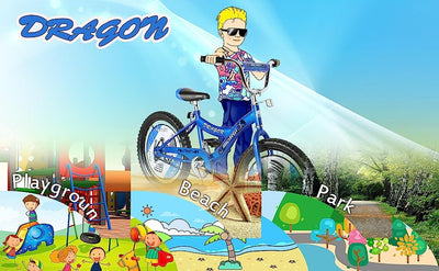 Tracer Bikes | Micargi Dragon 20" Kids Bike, Single Speed, BMX Style, Hi-Ten Steel Frame |  Chico USA, Inc. 