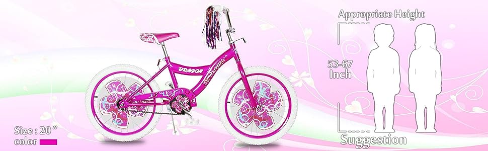 Tracer Bikes | Micargi Dragon 20" Kids Bike, Single Speed, BMX Style, Hi-Ten Steel Frame |  Chico USA, Inc. 