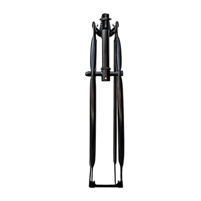 Tracer Bikes | Micargi FK-SP26161102 26" Lowrider Classic Spring Fork, Regular Bend, Steel, Chrome/Black |  Chico USA, Inc. 