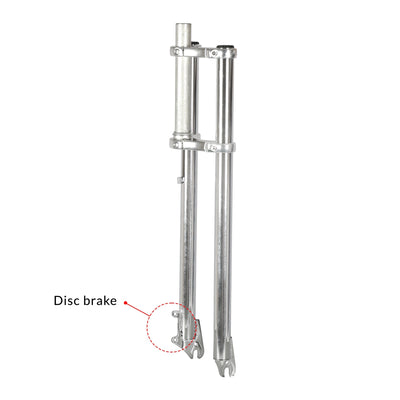 Tracer Bikes | Micargi FK-TP62218135D8 26" Chopper Bike Triple Tree Aluminum Crown Disc Brake Fork |  Chico USA, Inc. 