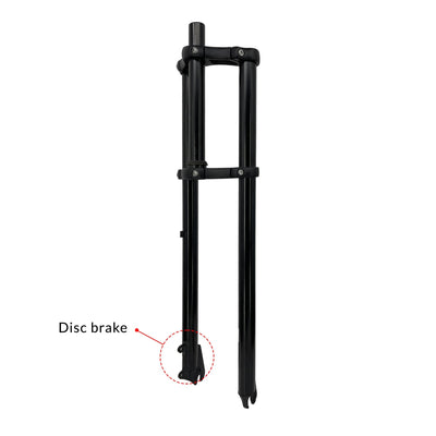 Tracer Bikes | Micargi FK-TP62218135D8 26" Chopper Bike Triple Tree Aluminum Crown Disc Brake Fork |  Chico USA, Inc. 