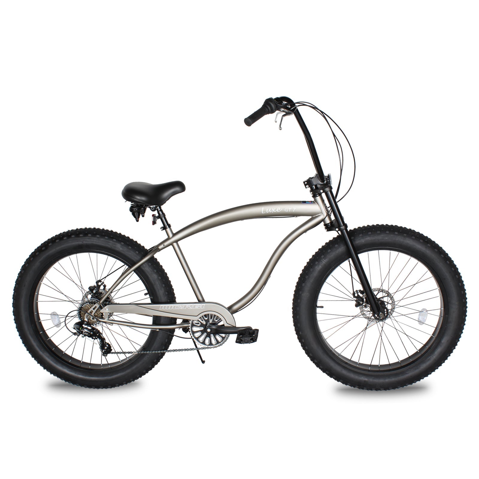 Tracer Bikes | Micargi Luxe GT 26" Beach Cruiser Bike, 7-Speed |  Chico USA, Inc. 