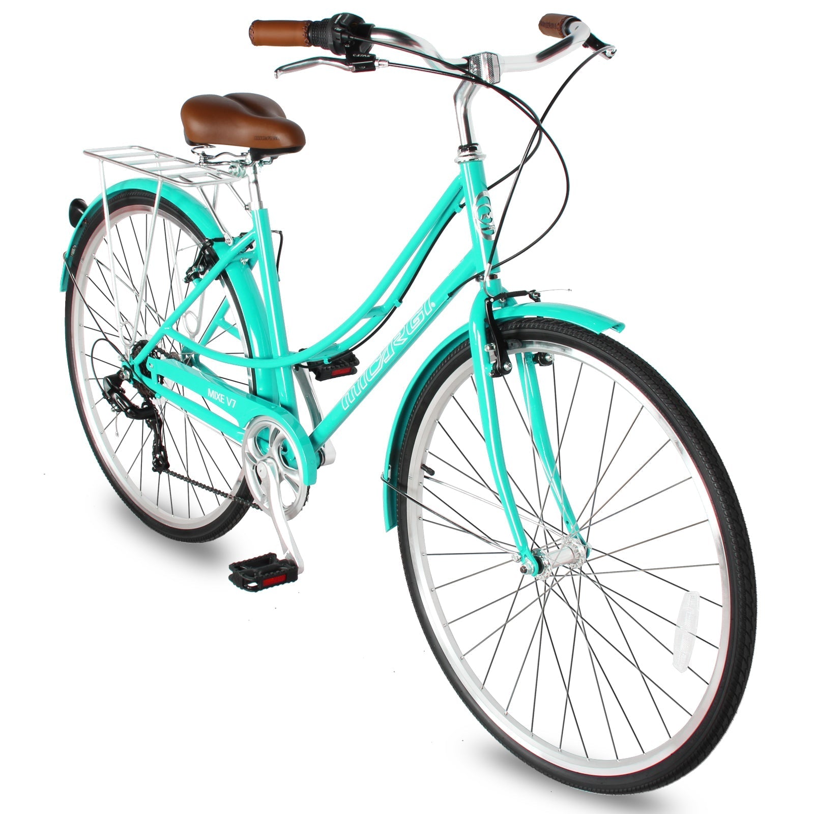 Tracer Bikes | Micargi MIXE V7 700C Women's 7-Speed City Bike with Sleek Design and V-Brakes |  Chico USA, Inc. 